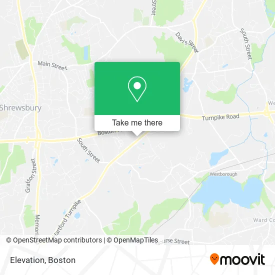 Elevation map