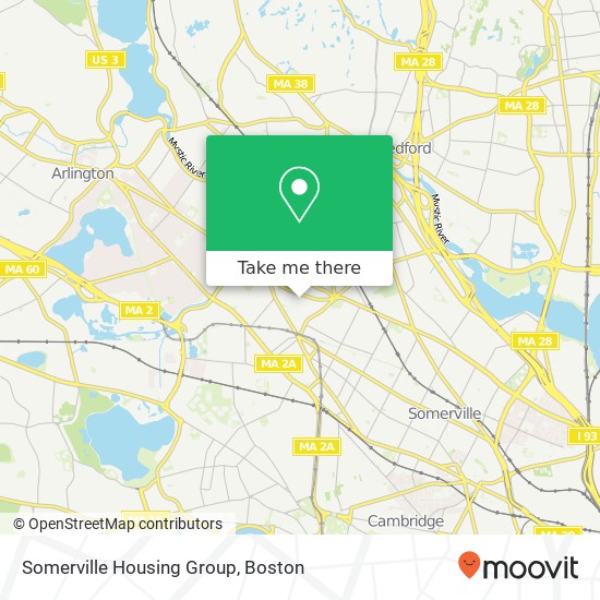 Somerville Housing Group map