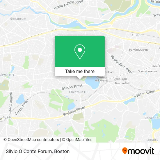 Silvio O Conte Forum map