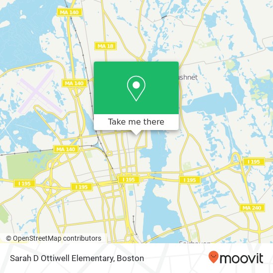 Sarah D Ottiwell Elementary map