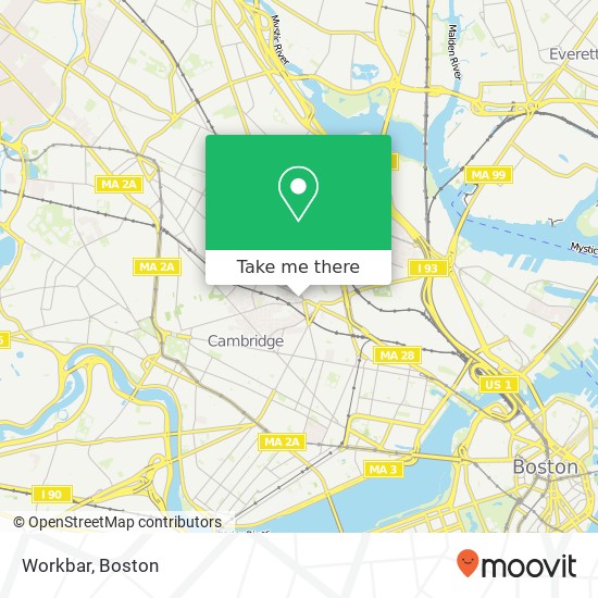 Workbar map