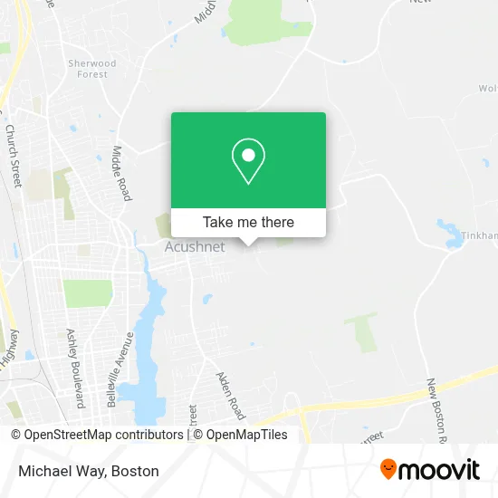 Michael Way map