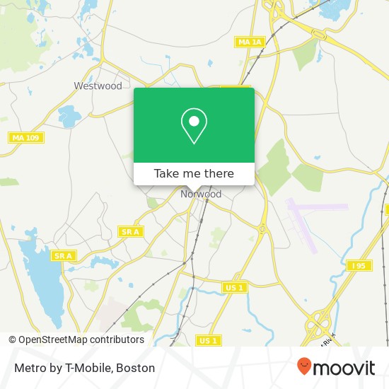 Metro by T-Mobile map