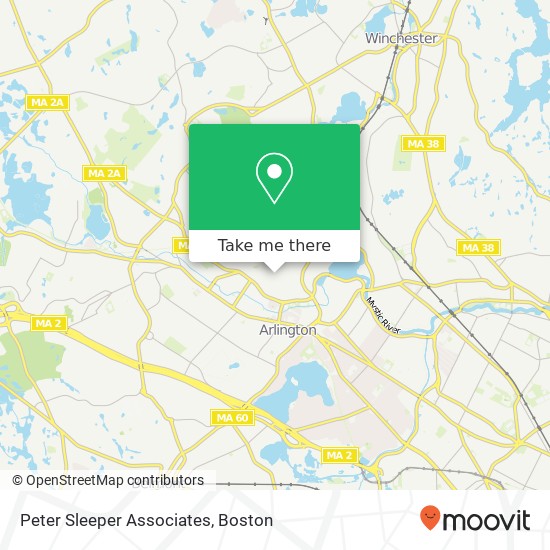 Mapa de Peter Sleeper Associates