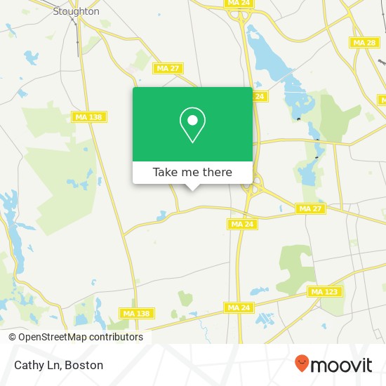 Cathy Ln map