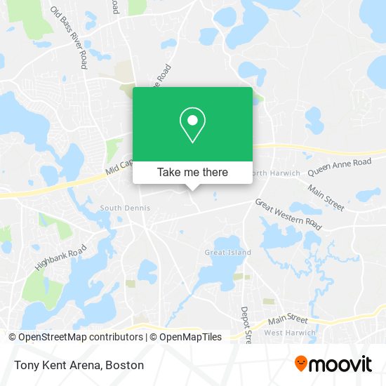 Mapa de Tony Kent Arena