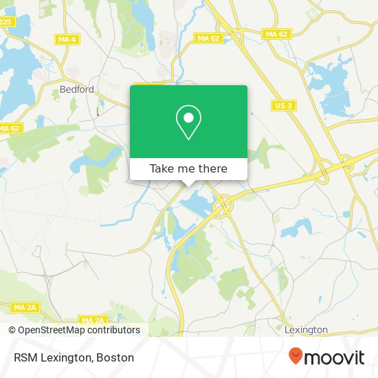 RSM Lexington map