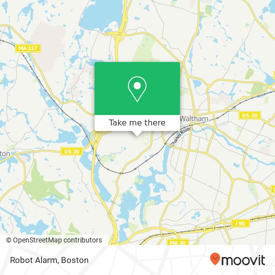 Robot Alarm map