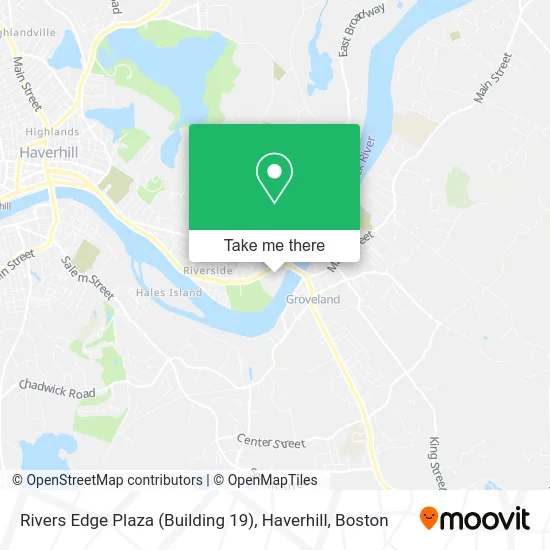 Rivers Edge Plaza (Building 19), Haverhill map