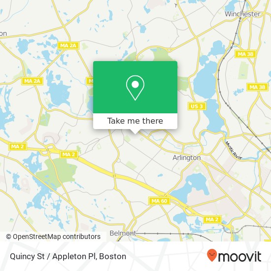 Mapa de Quincy St / Appleton Pl