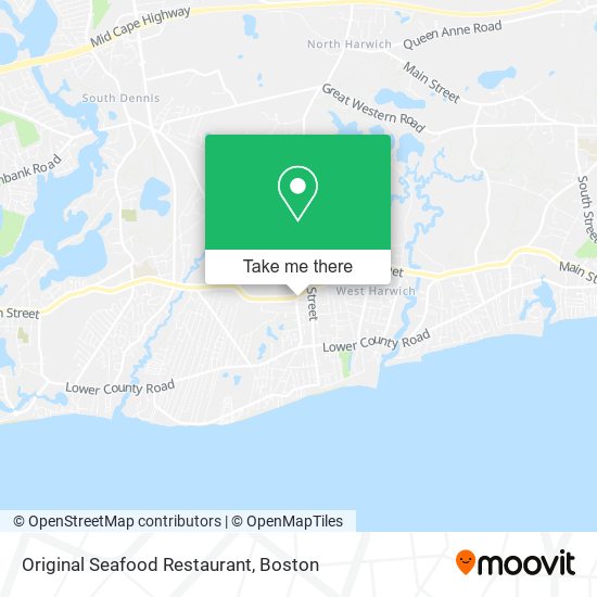 Original Seafood Restaurant map