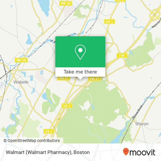 Walmart (Walmart Pharmacy) map