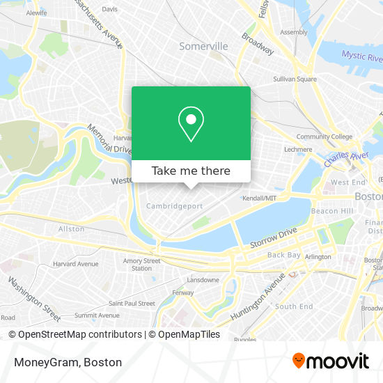 MoneyGram map