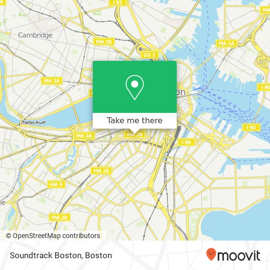 Soundtrack Boston map