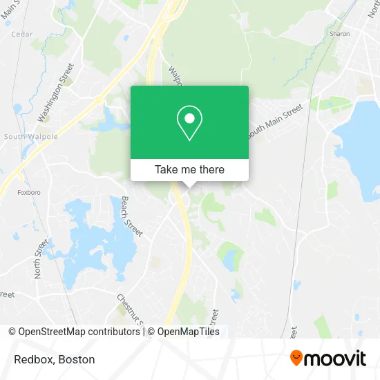 Redbox map