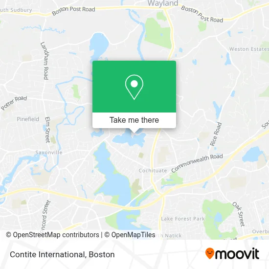 Contite International map