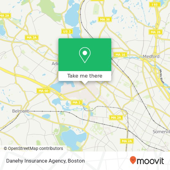 Danehy Insurance Agency map