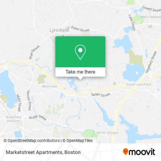 Mapa de Marketstreet Apartments