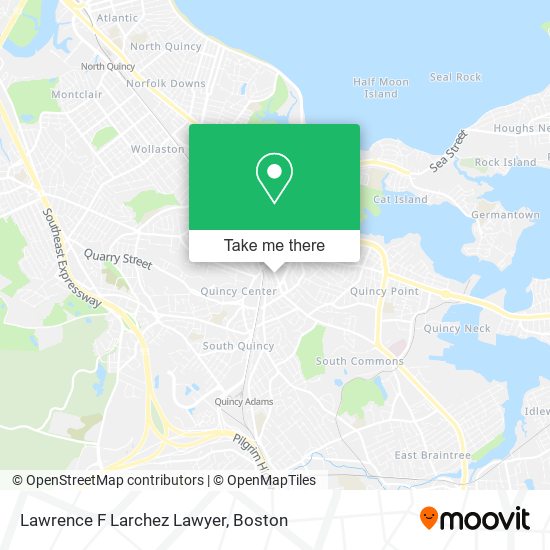 Lawrence F Larchez Lawyer map