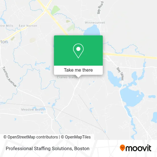 Professional Staffing Solutions map
