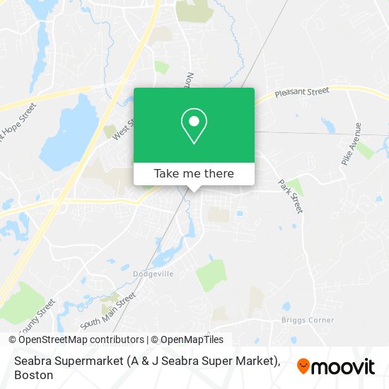 Mapa de Seabra Supermarket (A & J Seabra Super Market)
