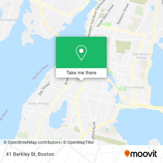 Mapa de 41 Berkley St