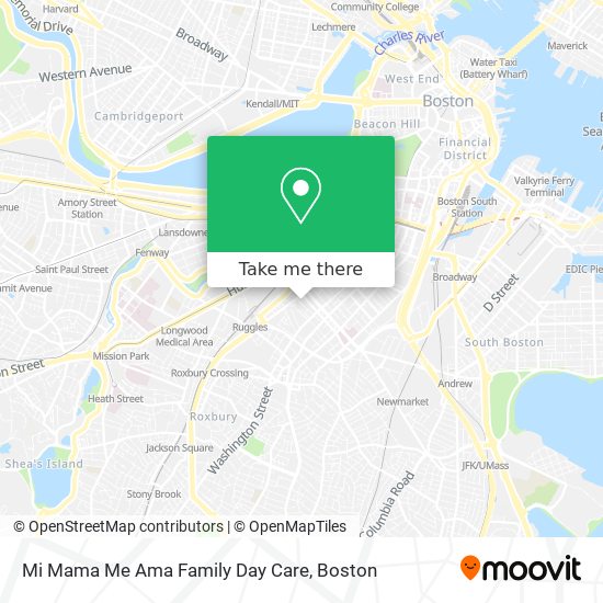 Mapa de Mi Mama Me Ama Family Day Care