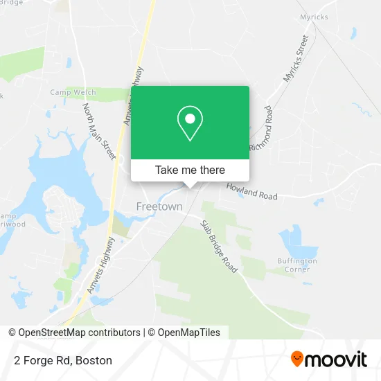 2 Forge Rd map