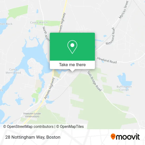 28 Nottingham Way map