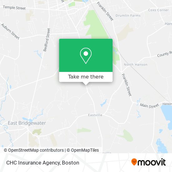 Mapa de CHC Insurance Agency