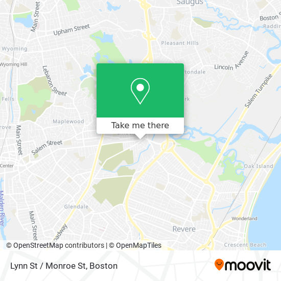 Lynn St / Monroe St map