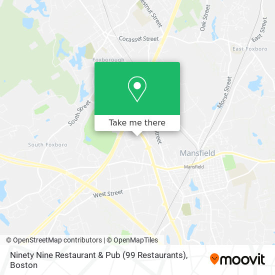 Ninety Nine Restaurant & Pub (99 Restaurants) map