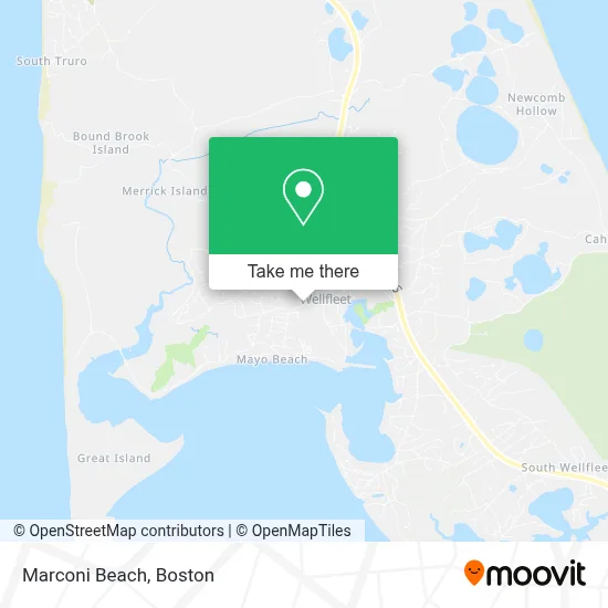 Marconi Beach map