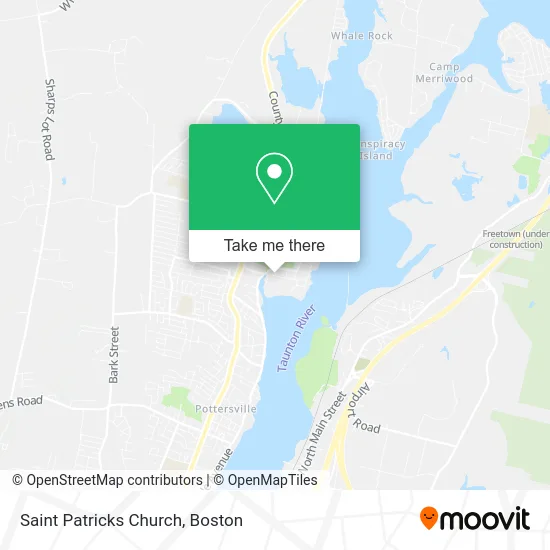 Saint Patricks Church map