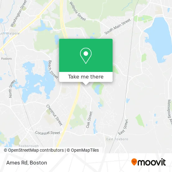 Ames Rd map
