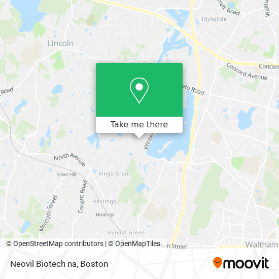 Mapa de Neovil Biotech na