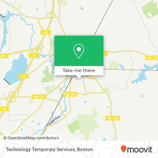 Technology Temporary Services map