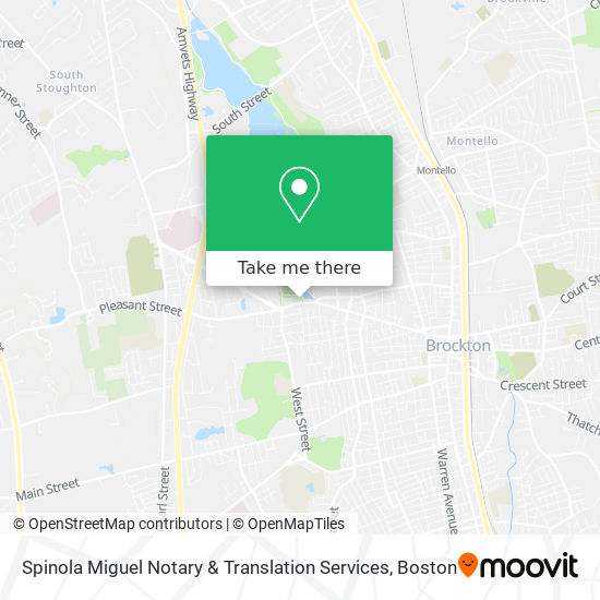 Spinola Miguel Notary & Translation Services map