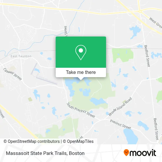Massasoit State Park Trails map