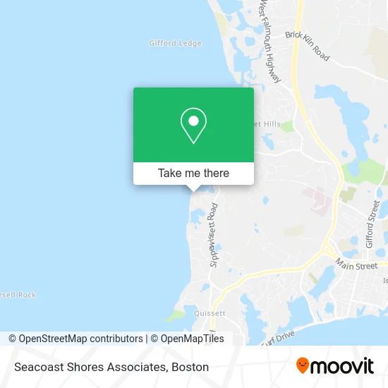 Seacoast Shores Associates map
