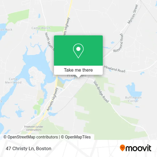 47 Christy Ln map