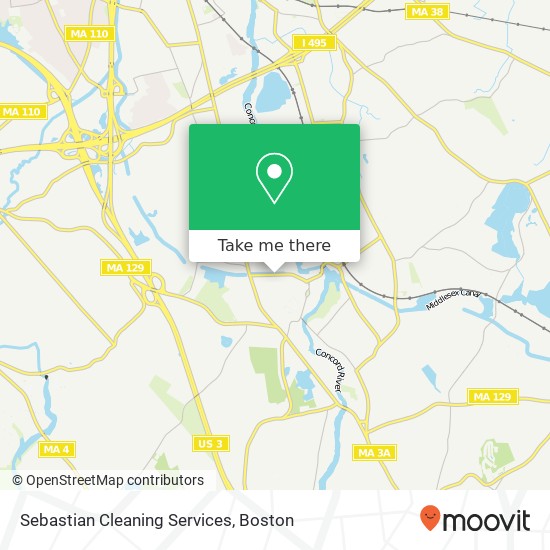 Sebastian Cleaning Services map