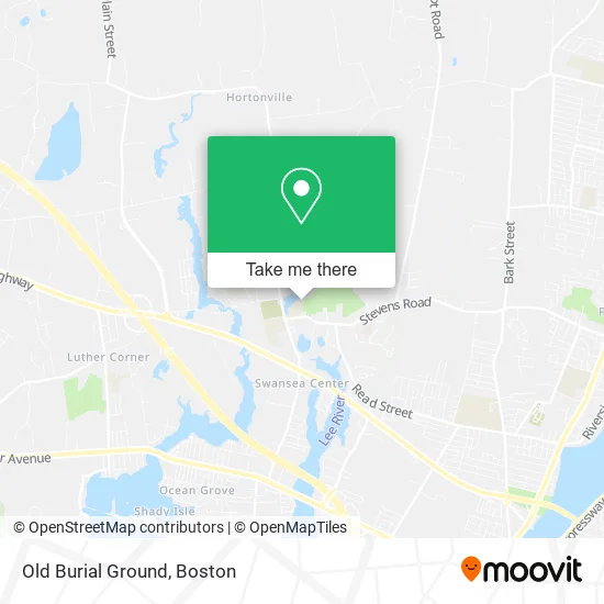 Old Burial Ground map