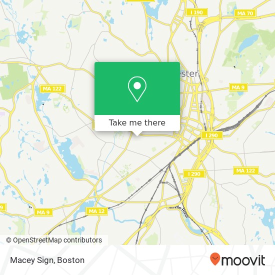 Macey Sign map