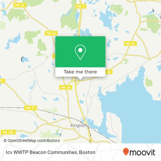 Icv WWTP Beacon Communities map