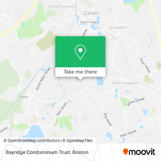Mapa de Bayridge Condominium Trust