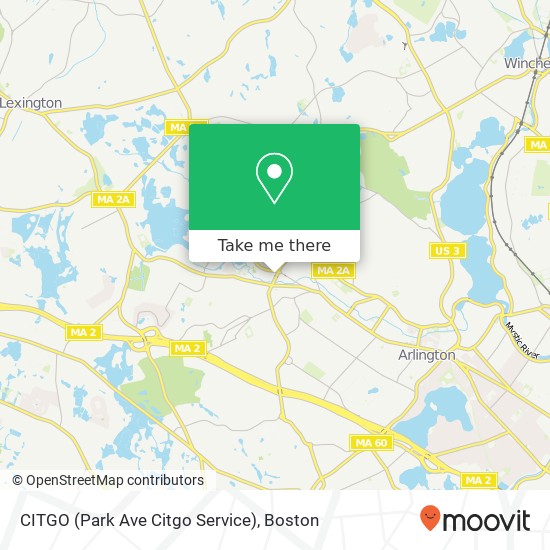 CITGO (Park Ave Citgo Service) map