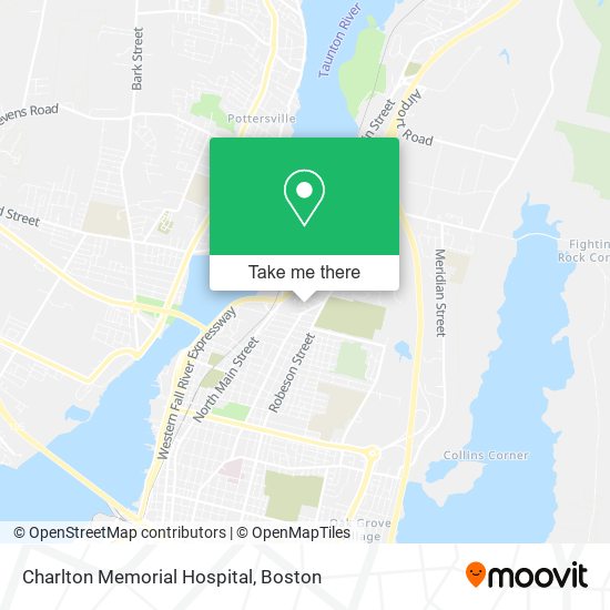 Charlton Memorial Hospital map