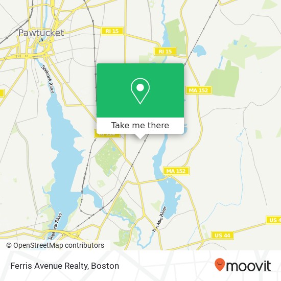 Mapa de Ferris Avenue Realty