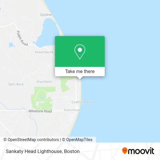 Sankaty Head Lighthouse map